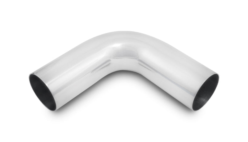 Vibrant 2.75in O.D. Universal Aluminum Tubing (90 degree bend) - Polished