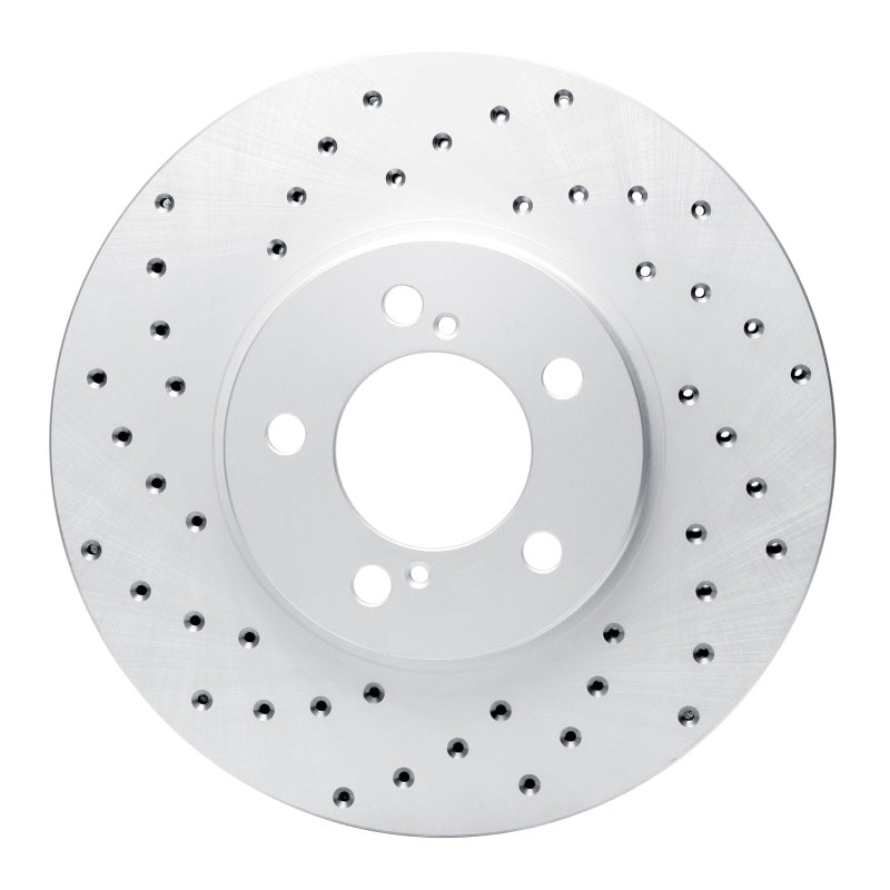 DFC 93-07 Ford Taurus Sho Front Left Drilled Geoperformance Rotor