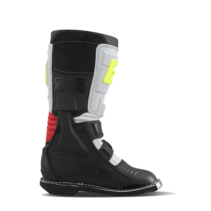 Gaerne GXJ Boot Black/White/Red Size Youth - 5.5