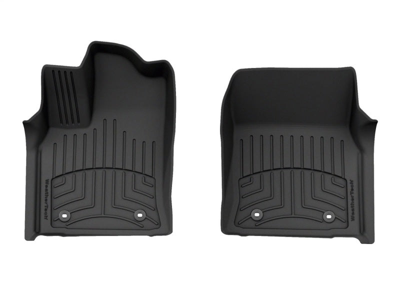 WeatherTech 2022+ Toyota Tundra Crewmax (incl. Hybrid) Front FloorLiner HP - Black