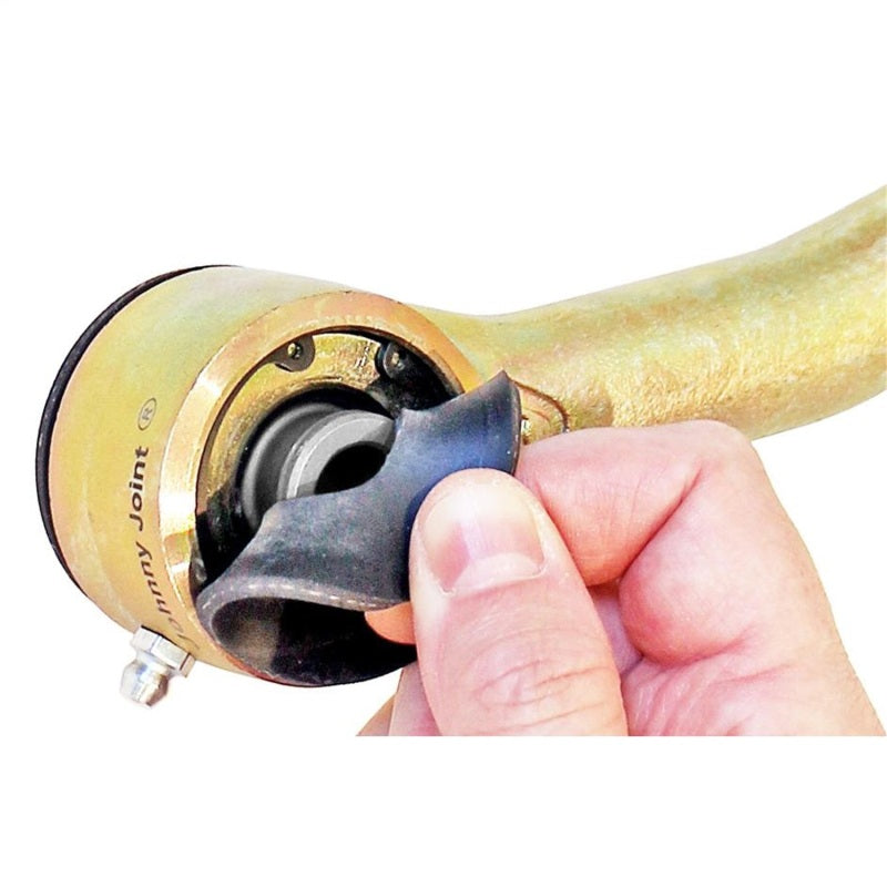 RockJock TJ/LJ/XJ/MJ Johnny Joint Trac Bar Front Bolt-On Adjustable Greasable