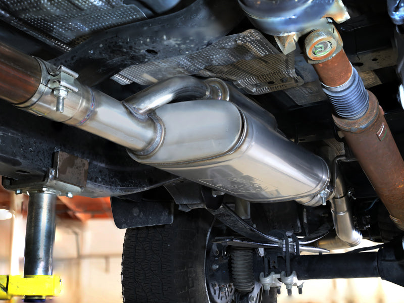 aFe 2024+ Ford Ranger L4-2.3L (t) Vulcan Series 2.5in to 3in Cat-Back Exhaust w/ Black Tip