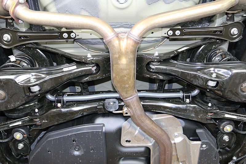 Progress Tech 2018+ Honda Accord/2016+ Civic Rear Sway Bar (22mm) Incl Reinforced Bushing Brackets