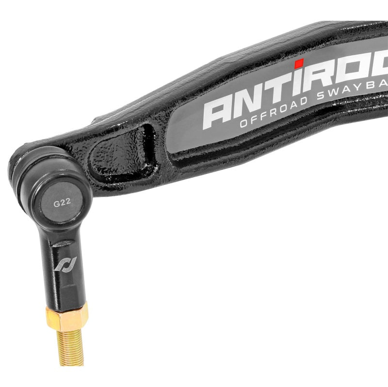 RockJock JL/JT Antirock Sway Bar Kit Front Bolt-On Forged Arms