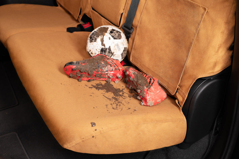 Covercraft 11 Jeep Wrangler Carhartt SeatSaver Custom Front Row Seat Covers - Brown