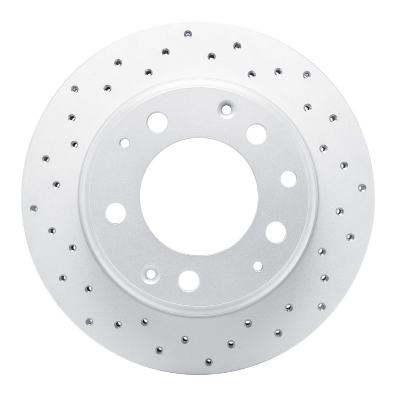 DFC 84-89 Porsche 911 Rear Left Drilled Geoperformance Rotor