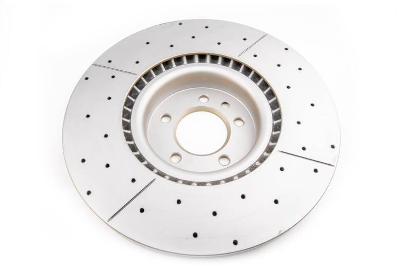 DBA 13-18 Land Rover Range Rover (w/Brembo Brakes) Front Drilled & Slotted Street Series Rotor