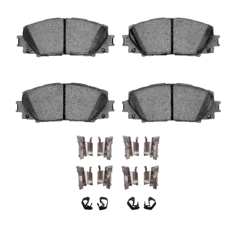 DFC 12-19 Scion IQ Front 5000 Advanced Ceramic Brake Pads and Hardware Kit