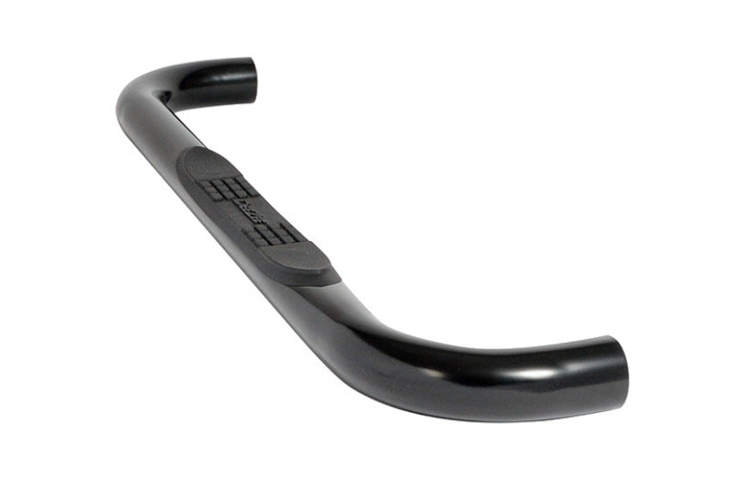 Dee Zee 99-16 Ford SuperDuty Tubes - 3In Round Black Steel SuperCab
