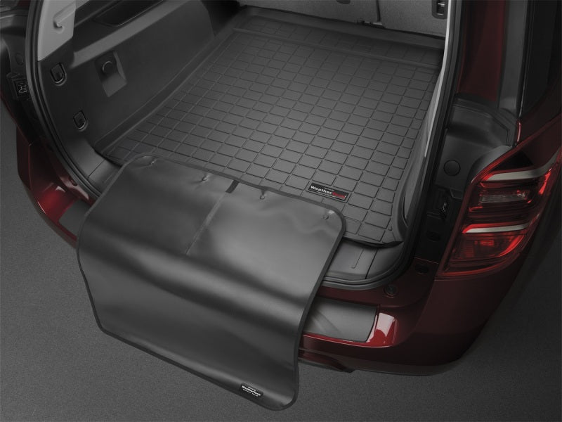 WeatherTech 2018+ BMW X3 (No Spare Tire) Cargo Liner w/Bumper Protector - Black