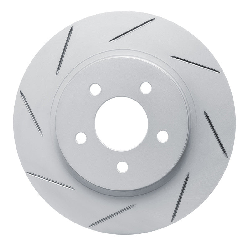 DFC 05-14 Ford Mustang Rear Left Slotted Geoperformance Rotor