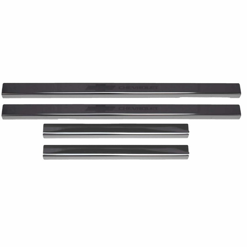 Putco 19-20 Ram LD Quad Cab (4pcs) Black Platinum Door Sills