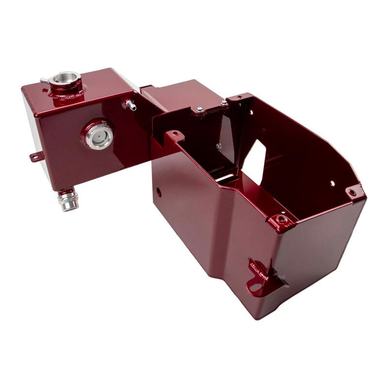 Wehrli 17-24 6.7L Power Stroke Coolant Tank and Battery Box Kit - Gloss Black