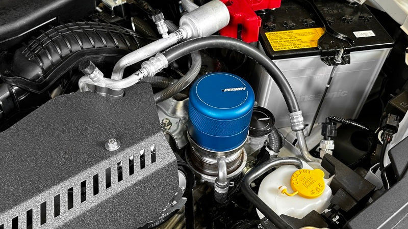PERRIN 15-25 Subaru WRX & 13-26 BRZ/FR-S/86/GR86 Oil Filter Cover - Blue