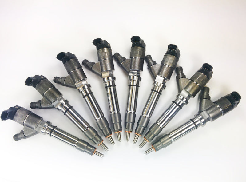 DDP 04.5-05 Chevrolet Duramax 6.6L LLY Reman Injector Set - 150hp (60% Over)