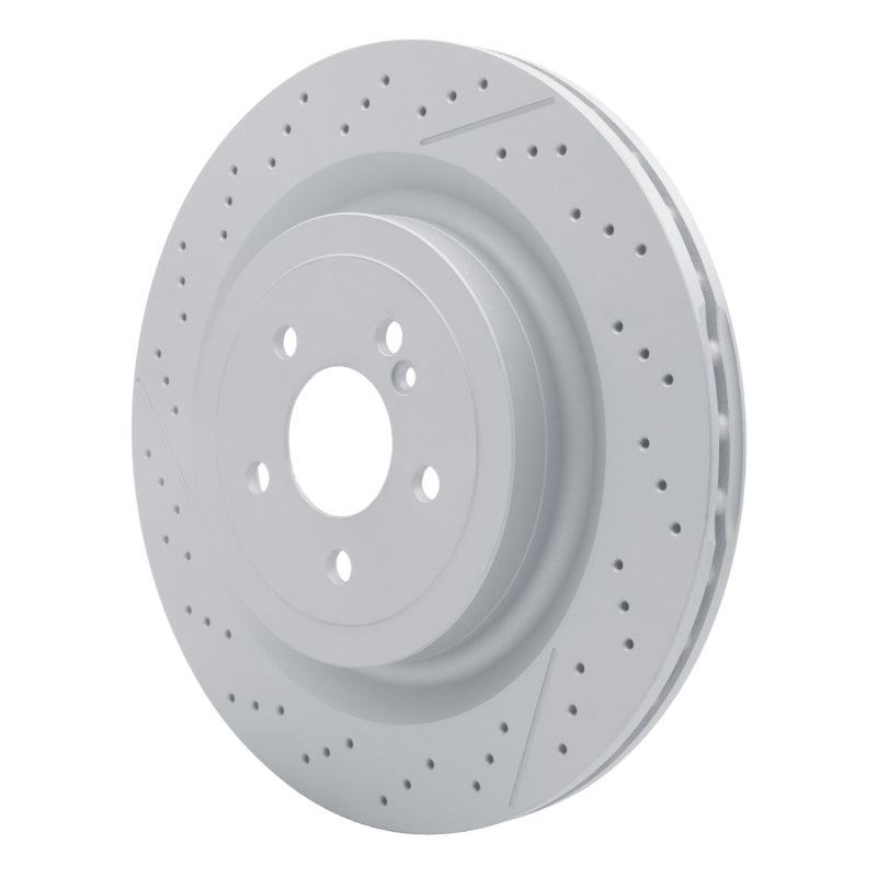 DFC 13-23 Mercedes-Benz SL63 AMG Rear Drilled and Slotted Hi-Carbon Alloy Geomet Coated Rotor