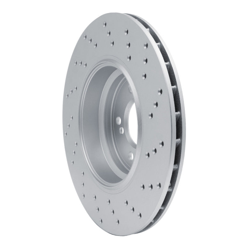 DFC 08-11 BMW 1 Series M Rear Left Drilled Hi-Carbon Alloy Geomet Coated Rotor