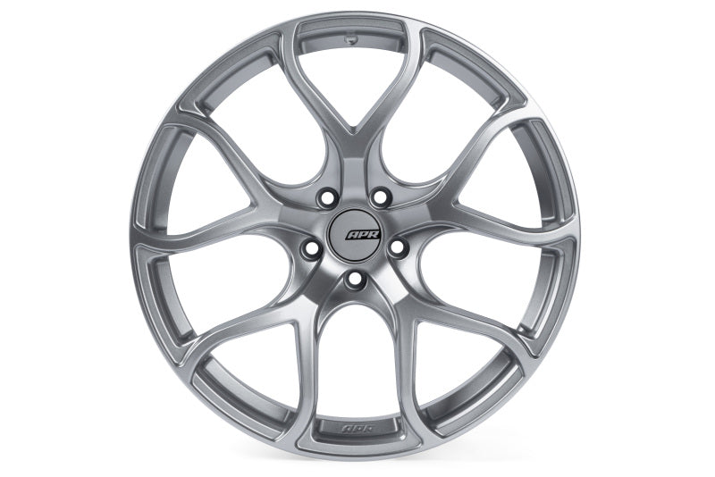 APR A01 Flow Formed - 20x9.0 - 5x112 - ET42 - 66.5mm Center Bore - Hyper Silver Wheel