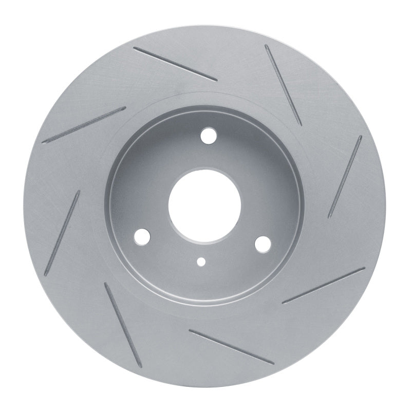 DFC 05-16 Smart Fortwo Front Left Slotted Geoperformance Rotor