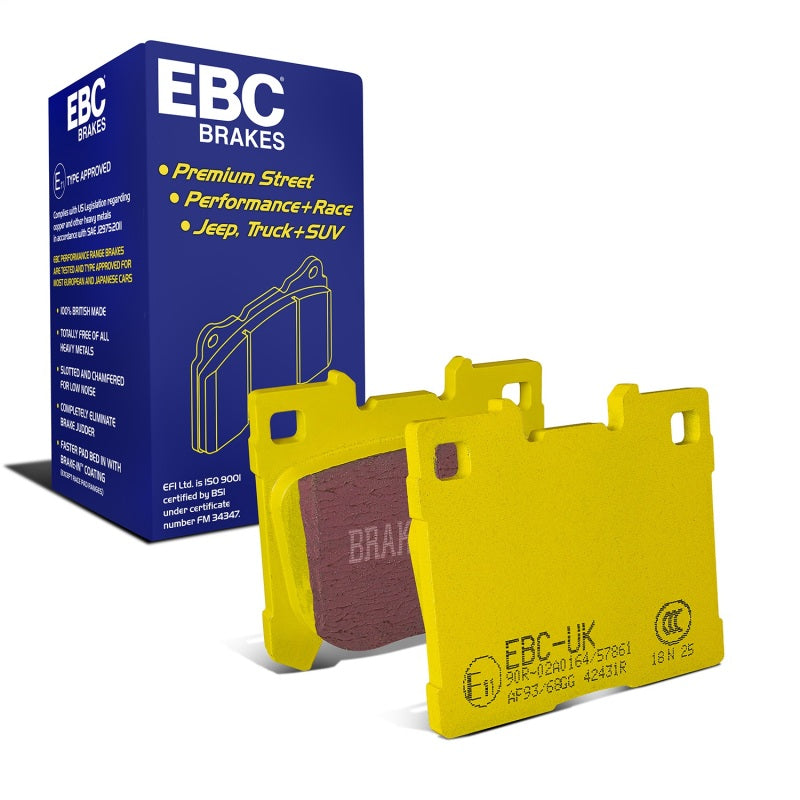 EBC 2022+ Toyota GR Yaris Yellowstuff Rear Brake Pads
