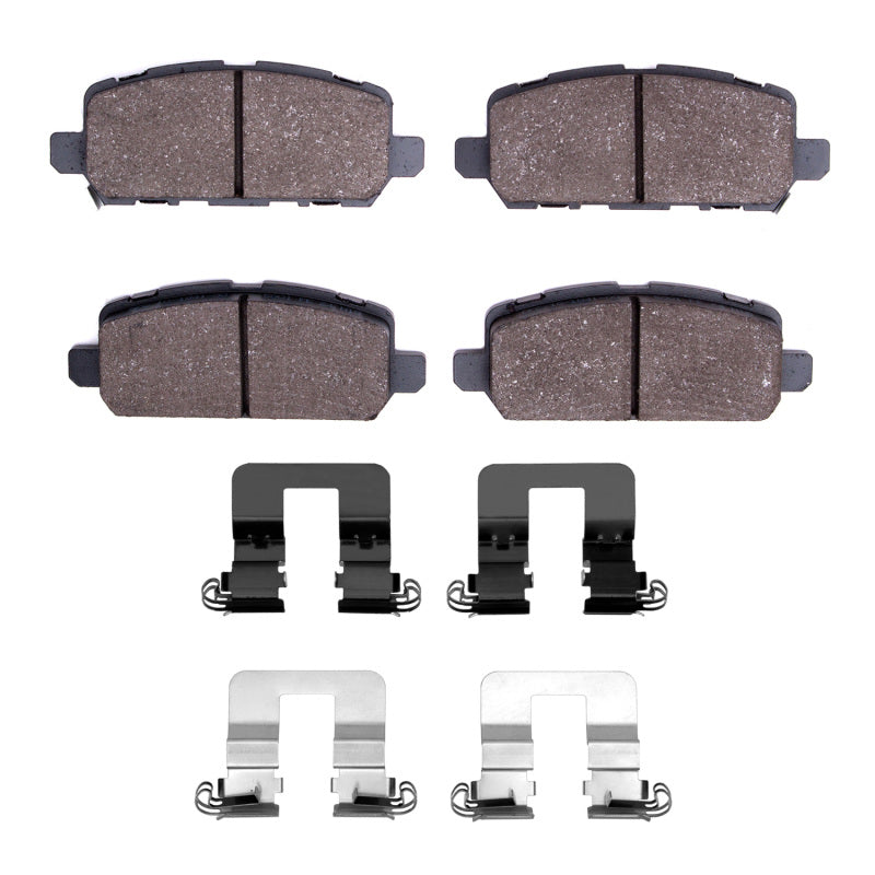 R1 16-22 Honda CR-Z Rear Ceramic Brake Pads & Hardware Kit