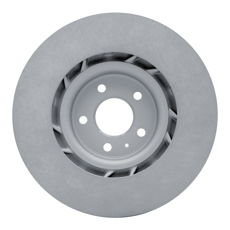 R1 15-23 Porsche Macan Right Front Slotted Carbon Alloy GeoMET Rotor