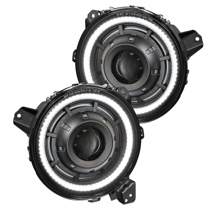 Oracle Oculus Bi-LED Projector Headlights for Jeep JL/Gladiator JT - w/o Controller