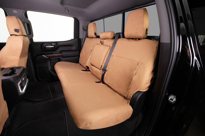Covercraft 04-05 Dodge Ram Polycotton SeatSaver Custom Front Row Seat Covers - Tan