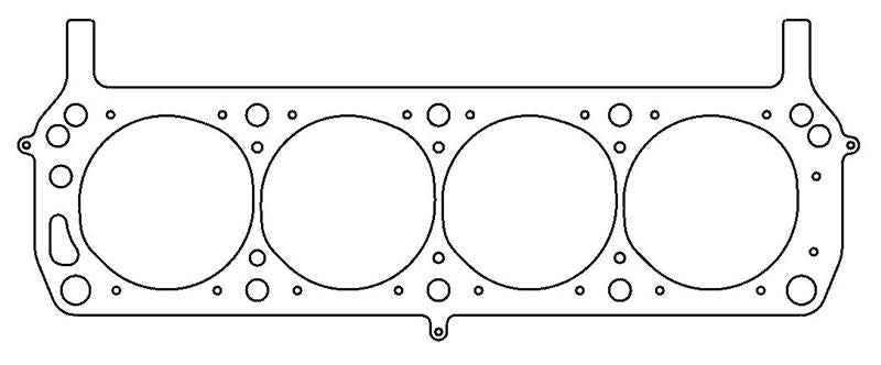 Cometic Ford 302/351W Windsor V8 .036in MLS Cylinder Head Gasket - 4.180in Bore - SVO/Yates - LHS