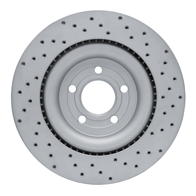 DFC 20-26 Ford Police Interceptor Utility Rear Left Drilled Geoperformance Rotor