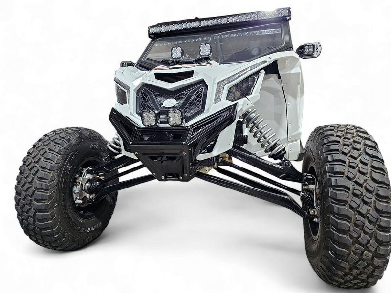 Elektric Offroad 2017+ Can Am X3 Maverick Billet Front Winch Bumper Anodized Black
