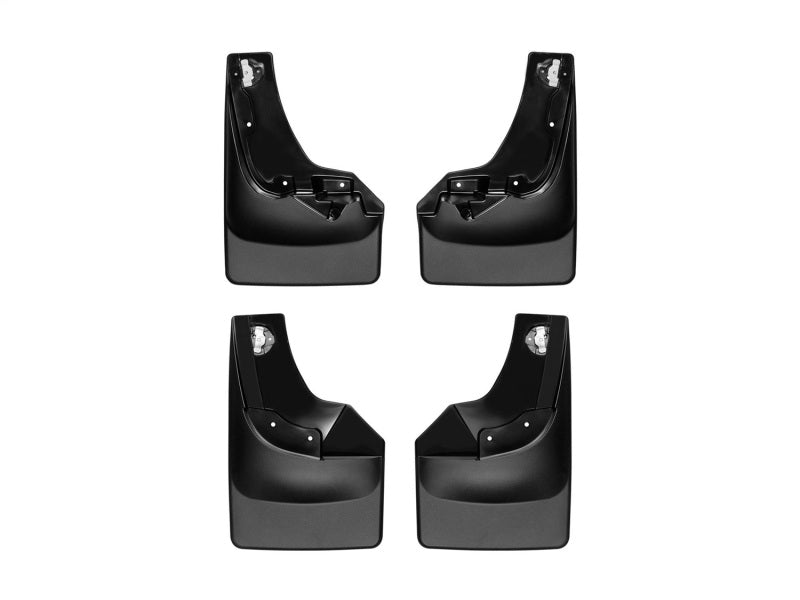 WeatherTech 25-26 Toyota 4Runner Front & Rear No Drill Mudflaps - Black