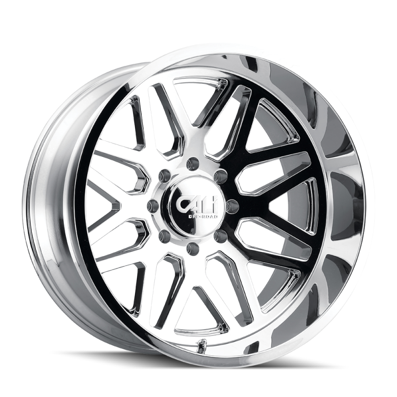 Cali Off-Road 9115 Invader 20x10 / 6x139.7 BP / -25mm Offset / 106.1mm Hub Chrome Wheel
