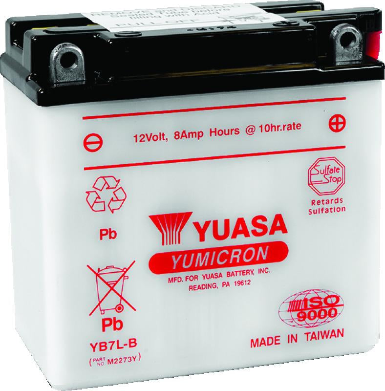 Yuasa YB7L-B Yumicron 12-Volt Battery