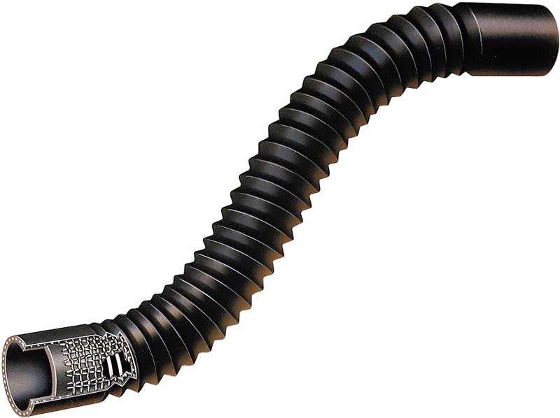 Gates 87-93 Ford Mustang V-8 5.0L Upper Flexible Coolant Hose (Standard)
