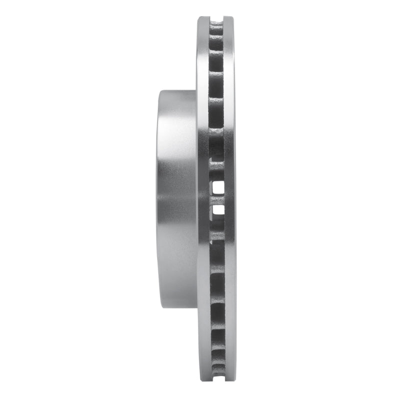 R1 03-05 Kia Rio Front Left Drilled & Slotted Silver Brake Rotor