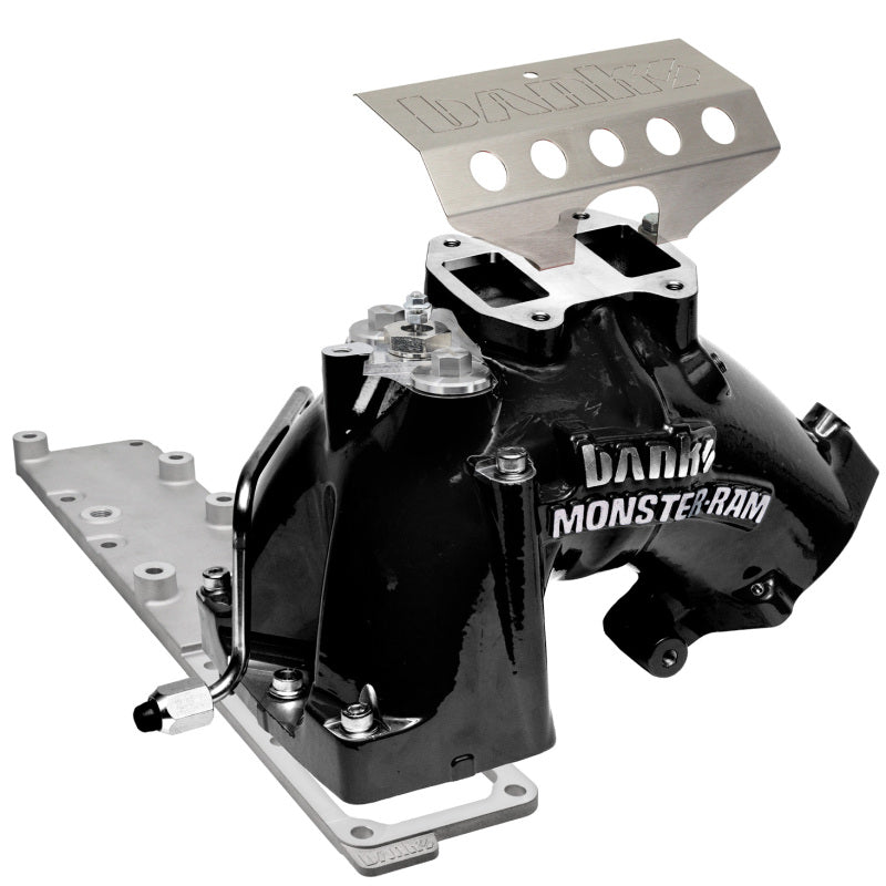 Banks Power 2007.5-2012 Ram 6.7L Monster-Ram Intake System Gen-2 w/Fuel Line - Black w/Heater System