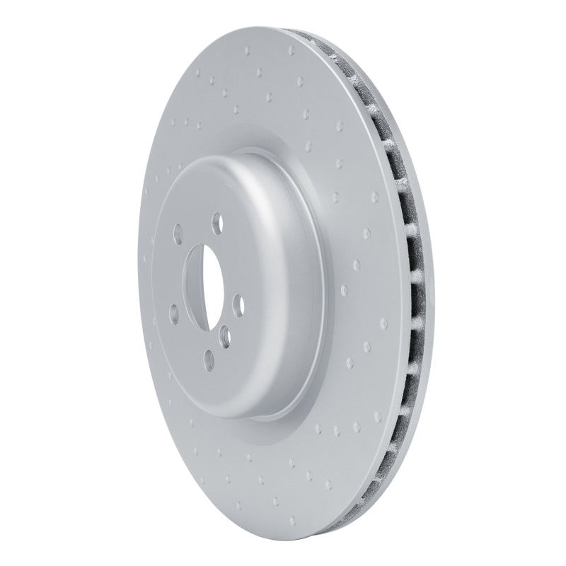 R1 19-22 BMW 840i xDrive Gran Coupe Right Rear Dimpled GeoSPEC Coated Rotor