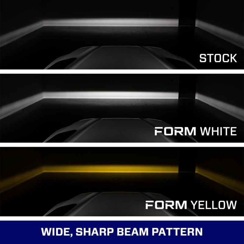 Form Lighting Type T3 Tacoma/Tundra/4Runner/Sequoia LED Fog Lights Yellow (Pair)