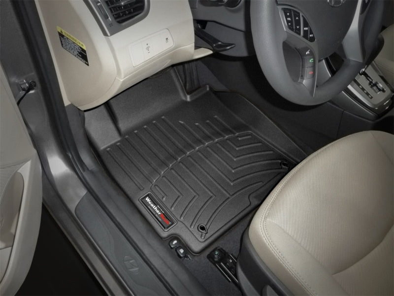 WeatherTech 11+ Hyundai Elantra Front FloorLiner - Black