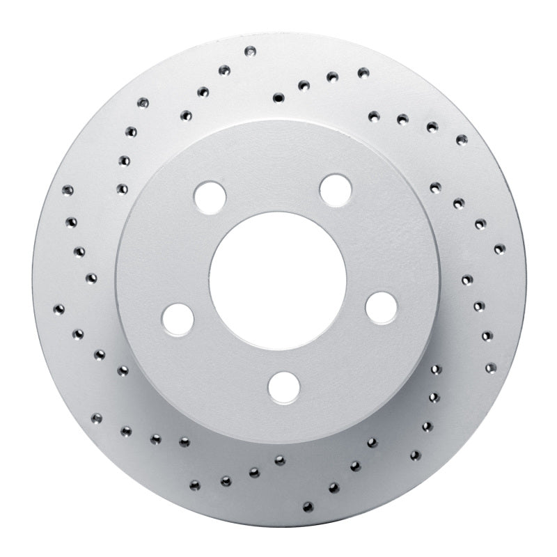 DFC 99-06 Jeep TJ (Canada - See Wrangler For Us) Front Left Drilled Geoperformance Rotor