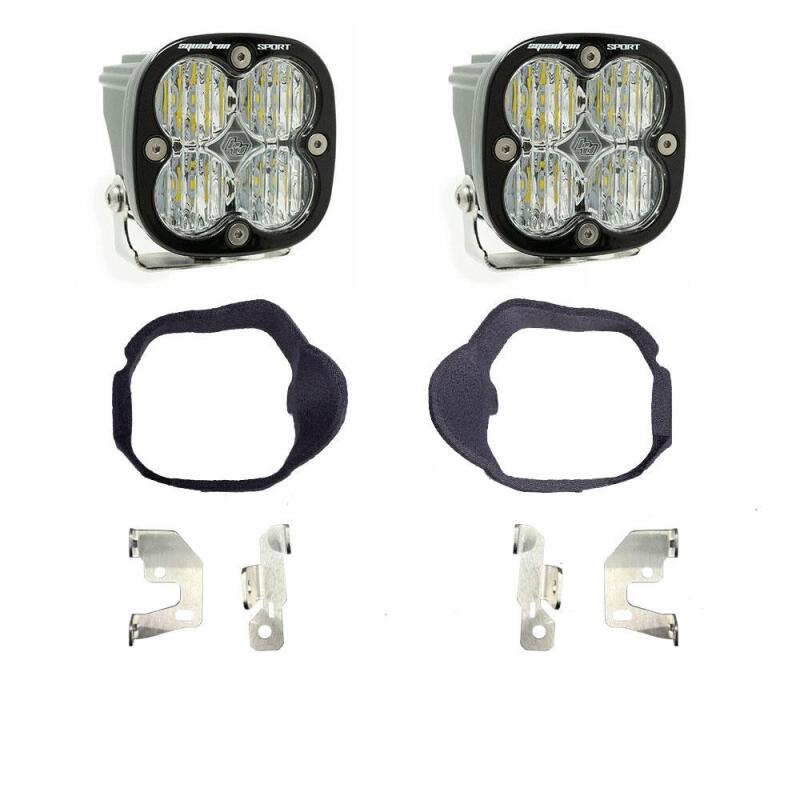 Baja Designs 14-18 Mercedes Sprinter Van Squadron Sport Fog Pocket Light Kit - Clear