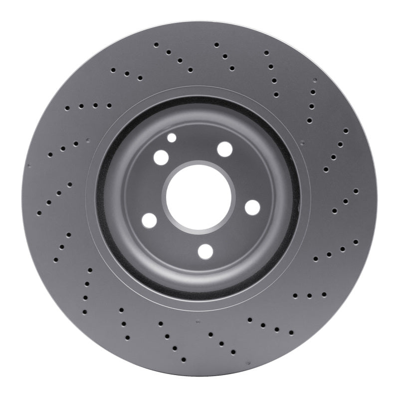 R1 15-17 Mercedes-Benz CLS400 Front Drilled GeoSPEC Coated Rotor