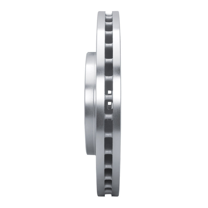 DFC 92-95 Toyota MR2 Front Right Drilled & Slotted Silver Brake Rotor