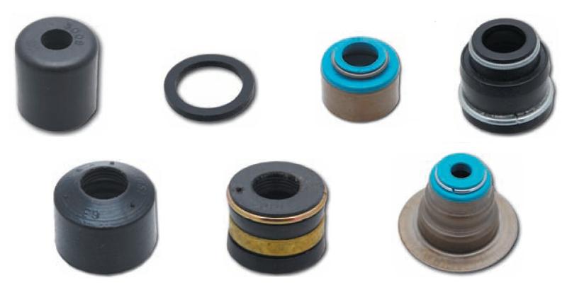 Cometic 6 x 11.75 x 15 x 14.6 Viton Metal Jacket Valve Stem Seal - 16 Pack