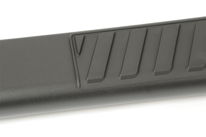 Dee Zee 99-23 Chevrolet/GMC/Dodge/Ford  Full Size Truck Tubes - 6In Oval - Black Steel (RegCab)