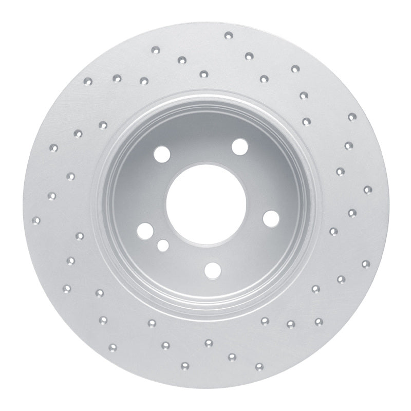 DFC 94-11 Mercedes-Benz Slk280 Rear Left Drilled Geoperformance Rotor