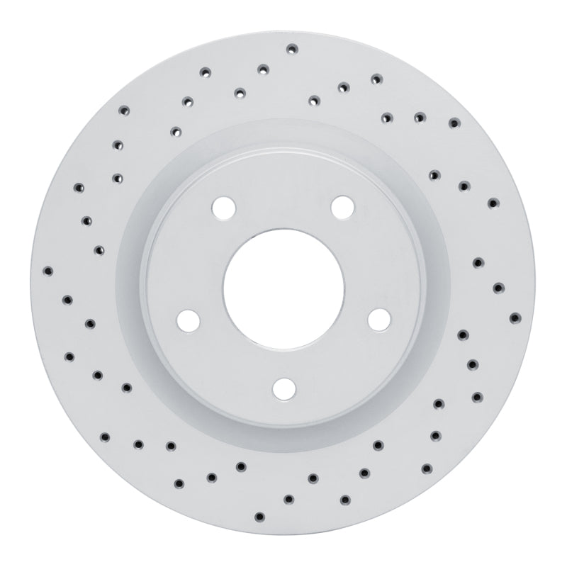 DFC 11-19 Nissan Juke Front Left Drilled Geoperformance Rotor