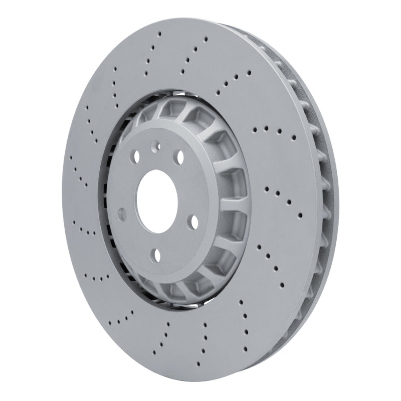 R1 22-25 Audi RS3 Front Drilled Carbon Alloy GeoMET Rotor