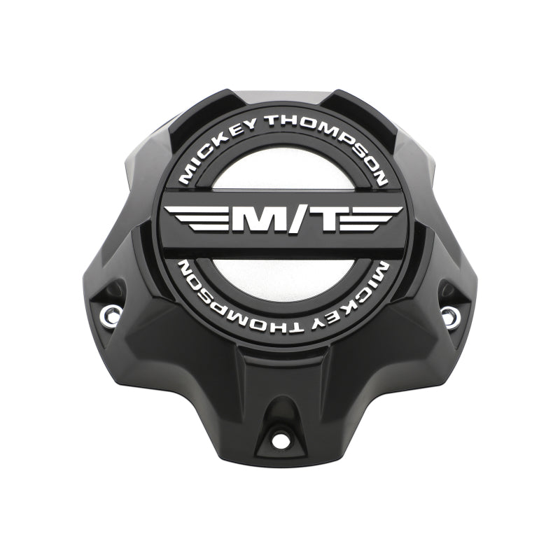 Mickey Thompson SD-5/Sidebiter Lock Black Center Cap - Closed 8 Lug Standard Cap - 250387